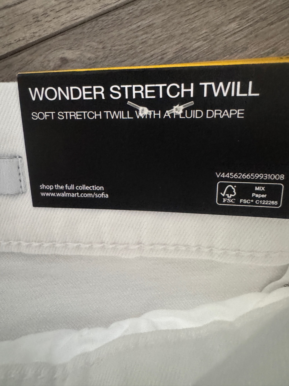 Sofia Jeans by Sofia Vergara Margot Wide Leg Super High-Rise White Jeans NWT 14 - Picture 13 of 15